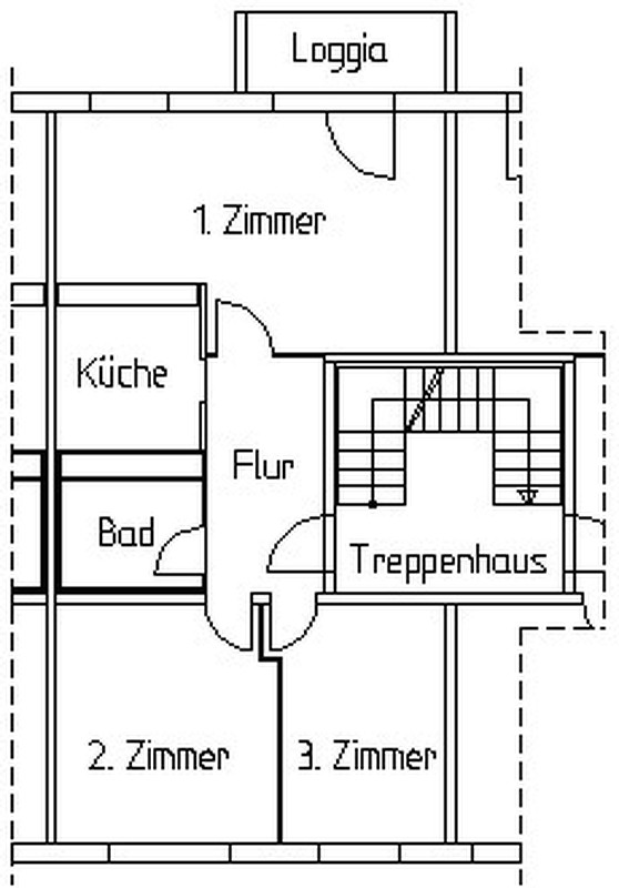 Ruhige Wohnung ohne Obermieter - Foto 2