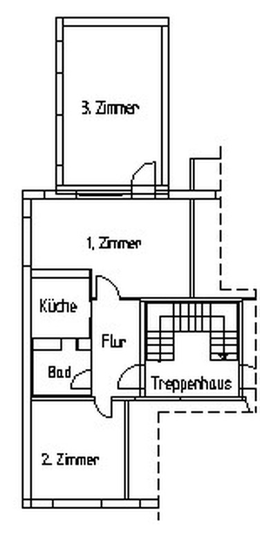 Ruhige Wohnung ohne Obermieter - Foto 2
