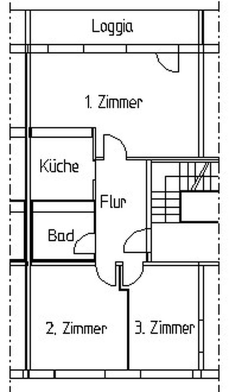 Ruhige Wohnung sucht Nachmieter ab sofort - Foto 2