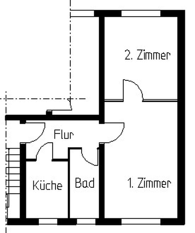 Schöne Wohnung im Erdgeschoss - Foto 2