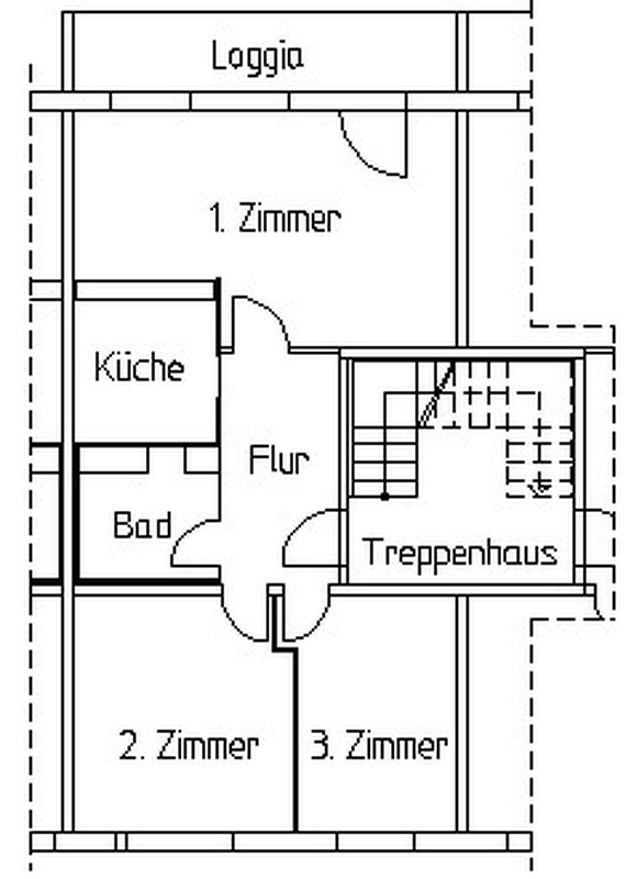 Schöne Wohnung mit Balkon - Photo 3