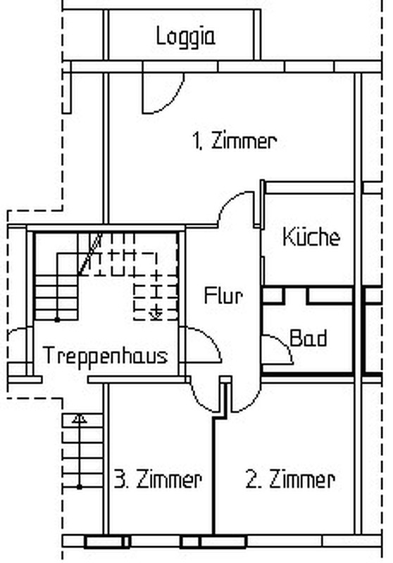 Schöne Wohnung im Erdgeschoss - Foto 2