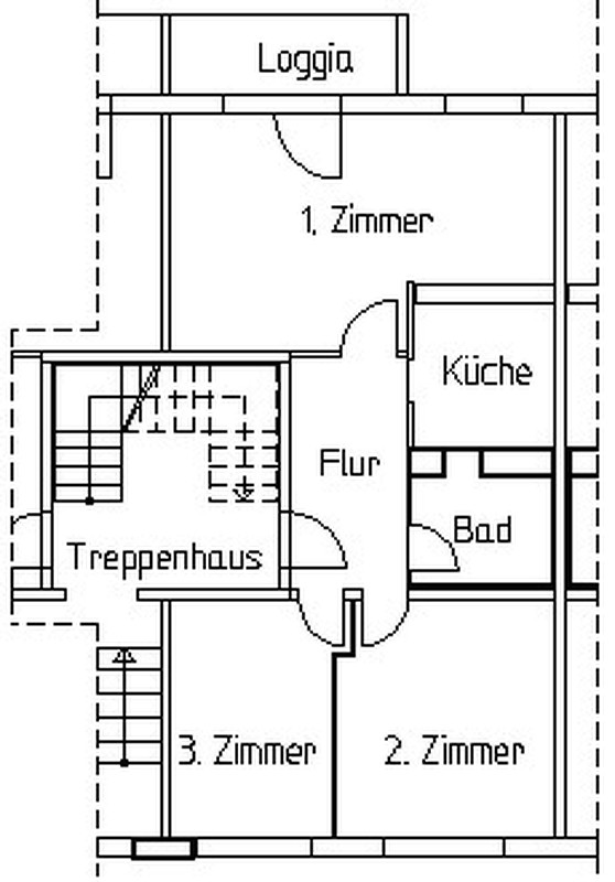 Ruhige Wohnung ohne Obermieter - Foto 2